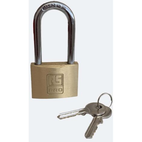 Cadenas RS PRO en Laiton, Acier Inoxydable, Ø anse 7mm ( Prix pour 1 ) (1/3)