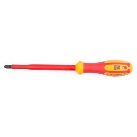 Tournevis RS PRO, Pointe Pozidriv PZ3 type Isolé, 150 mm ( Prix pour 1 ) (1/3)