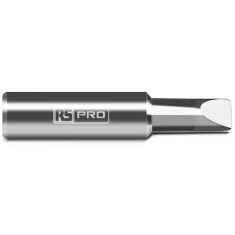 Panne de fer à souder RS PRO RS PRO, Ciseau droit, série ST, 6,5 mm, pour Fer à souder de RS Pro ( Prix pour 1 )