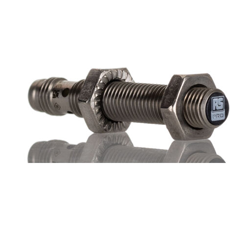 Capteur de proximité, RS PRO, M8 x 1, 10 30 V c.c., PNP, 2 mm ( Prix pour 1 ) (1/3)