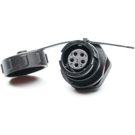 Connecteur circulaire 5 contacts, raccordement A souder ( Prix pour 1 )
