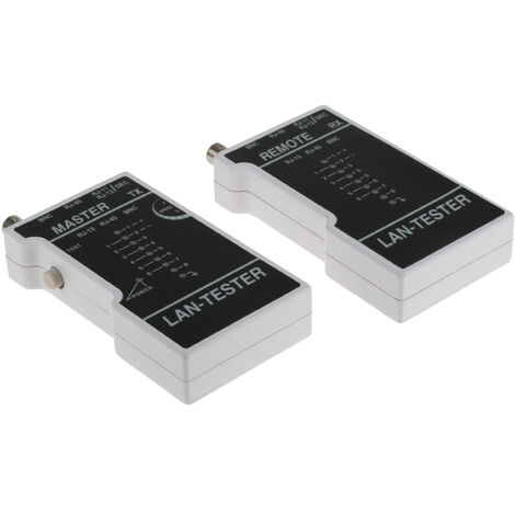 Testeur de câble RS PRO connecteur Coaxial, STP, UTP ( Prix pour 1 ) (1/5)