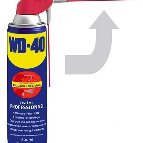 Spray Dégrippant Isolant électrique 500ml BOMBE WD40 500ML LUBRIFIANT DEGRIPPANT MULTIFONCTION Produit Multifonction 4F Pro Spray Dégrippant Isolant électrique 500ml BOMBE WD40 500ML LUBRIFIANT DEGRIPPANT MULTIFONCTION Produit Multifonction 4F Pro