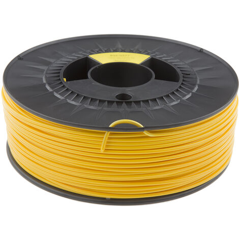 Filament pour imprimante 3D RS PRO, PLA, Ø 2.85mm, Jaune, 1kg, FDM