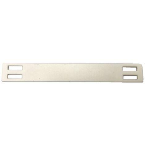 Barrette de marquage RS PRO pour Marqueur de câble de forme ovale largeur 9mm ( Prix pour Sachet de 100 )