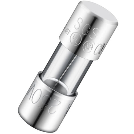 Cartouche fusible RS PRO, 1A, 4.6 x 14.5mm, Type F, 250V c.a.