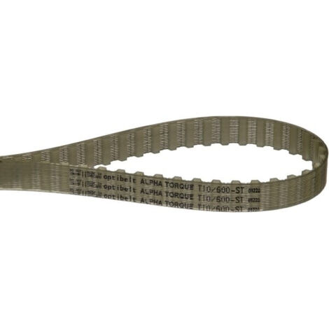 Courroie synchrone OPTIBELT, 600mm x 16mm, pas : 10mm, 60 dents (1/3)