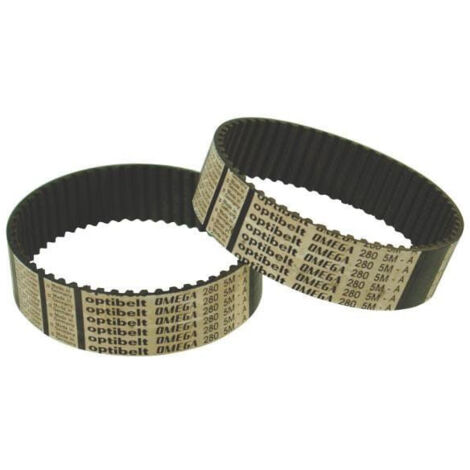 Courroie synchrone OPTIBELT, 600mm x 30mm, pas : 8mm, 75 dents (1/2)