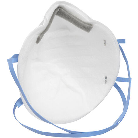 Masque respiratoire jetable 3M, FFP2, sans soupape,  avec clip nasal réglable série 8000 ( Prix pour Paquet de 20 )