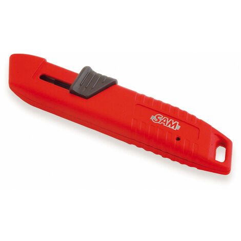 Cutter, Couteau de finition Rétractable lame Droit, 1 lame ( Prix pour 1 )
