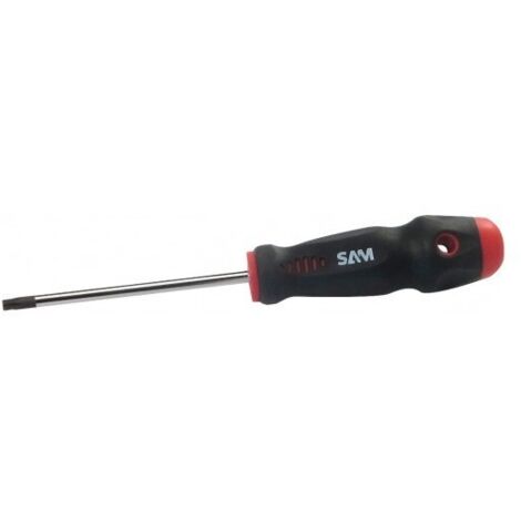 Tournevis SAM, Pointe Plate Resistorx 40 type Ingénieurs, 125 mm ( Prix pour 1 )