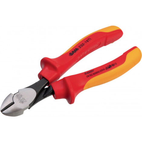 Pince coupante SAM Pince coupante diagonale élevée 145 mm ( Prix pour 1 ) (1/2)