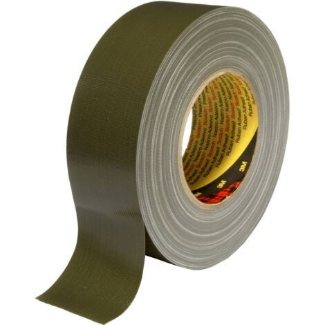 3M – Ruban adhésif toilé 50 mm – Toile PE pour adhérence agressive – Résistance à la traction 78 N/cm – 50 m – 389O50 (1/3)