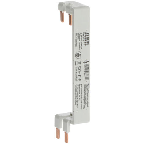 ABB – Peigne vertical électrique 2 pôles 63A – Tension 230/250V CA – Entraîneur 125mm pour coffrets DIN – Protection IP20