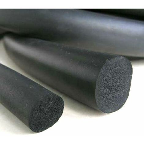 Rs Pro – Cordon joint torique en EPDM – Diamètre 25 mm – Longueur 2 m – Exclusion des courants d'air autour des fenêtres et portes