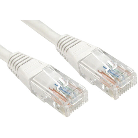 Câble Ethernet catégorie 5e UTP RS PRO, Bleu, 20m PVC Avec connecteur