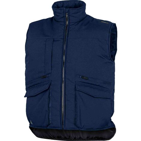 Gilet sans manches Mixte L Bleu marine Coupe-vent ( Prix pour 1 )