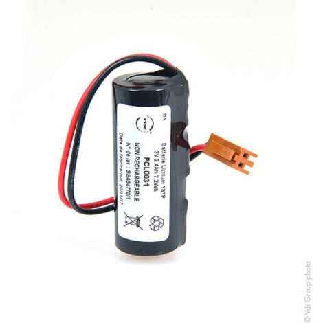 NX - Batterie lithium CR17450 2/3A 3V 2.4Ah JAE (1/3)