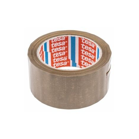 Ruban d'emballage PVC Marron 50mm x 66m, 4120 ( Prix pour 1 )