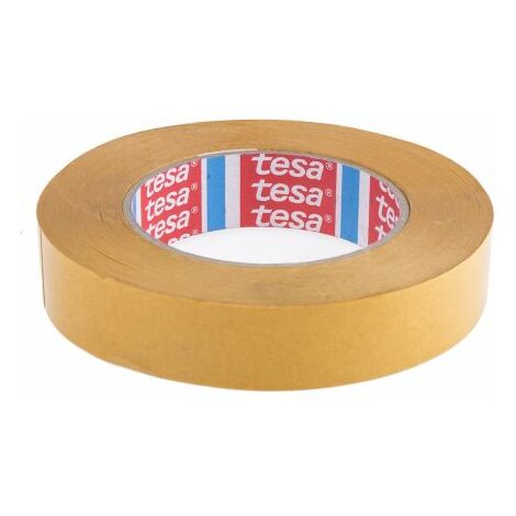 Ruban tissé double face Blanc Tesa 4959, 25mm x 50m x 0.12mm 7,5 N/cm ( Prix pour 1 )