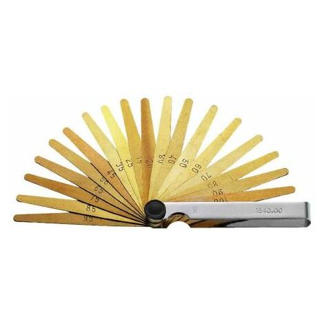 Jauge d'épaisseur Facom, Métrique, 19 lames ( Prix pour 1 )