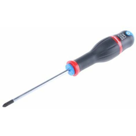 Facom – Tournevis Protwist PZ 1x100 pour vis cruciformes – Lame ronde 100mm – Ergonomie Soft Grip – Traitement Tri-Coating anti-corrosion - ATD1X100