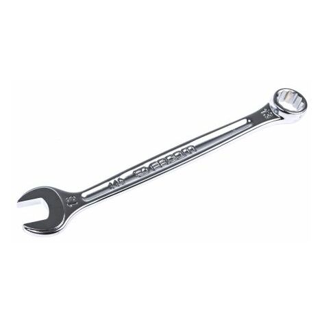 Facom – Clé mixte 13 mm – Alliage d'acier – Longueur 170 mm – Largeur tête 28,7 mm – Pour écrous en série – Tête inclinée 15°