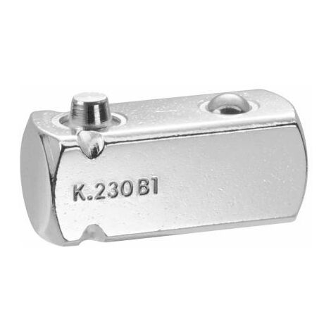 Facom – Douille 3/4' 1/2' avec carré mâle interchangeable – Finition chrome satiné – Pour travaux mécaniques – K230B1