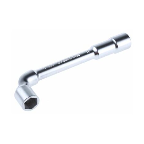 Facom – Clé à pipe débouchée 14 mm – Acier chrome vanadium – Profil OGV® pour serrages puissants – Longueur 160 mm – 6 pans x 6 pans