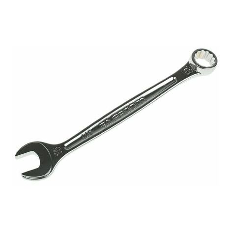 Facom – Clé mixte OGV 440 15mm – Longueur 185mm – Finition chromée satinée – Profil OGV pour serrage puissant – Conçue pour accès aisé aux écrous