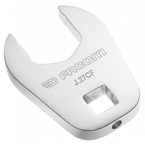 Embout à fourche à extrémité ouverte Facom série J.CF Chrome, taille 19 mm ( Prix pour 1 )