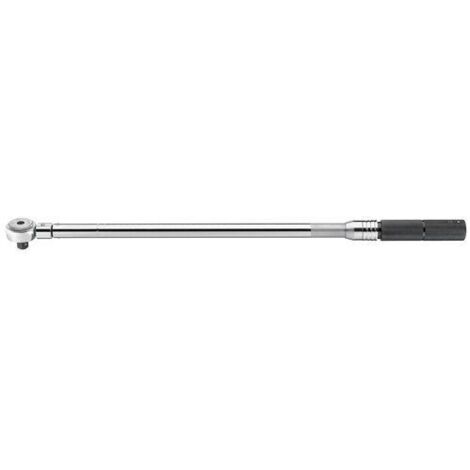 Facom – Clé dynamométrique 120-600Nm 3/4' – Précision ±2% – Coffret plastique – Usage professionnel pour serrage précis - 600Nm