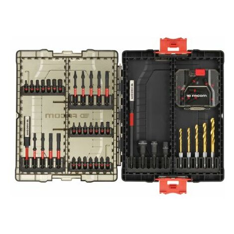 Coffret 28 Embouts de vissage + porte-embout , MILWAUKEE