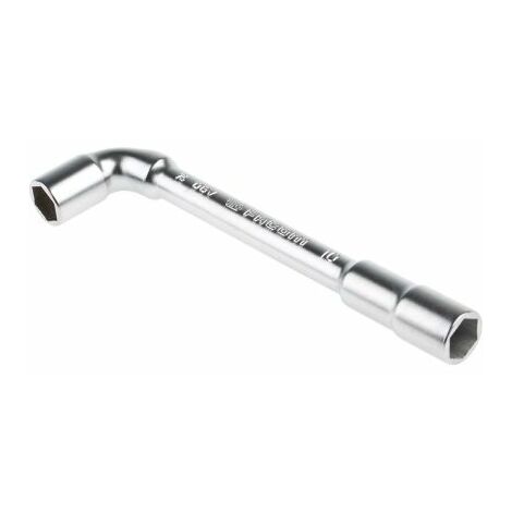 Facom – Clé à pipe débouchée 10 mm – Acier chrome vanadium – Double terminaison – Pour espaces confinés et chantiers humides