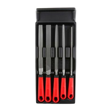 Facom – Kit de limes d'atelier 5 pièces – Longueur 175 mm – Dimensions 418 x 175 mm – Pour finition précise bois et métal (1/6)