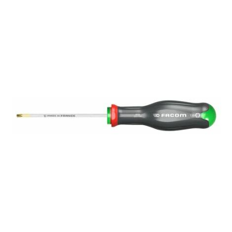 Facom – Tournevis torx T40 – Lame 150 mm – Manche Soft Grip ergonomique – Traitement tri-coating zinc-nickel-chrome - ATX40X150