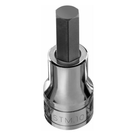 Douille 4mm Hexagonal, entraînement 1/2", Carré ( Prix pour 1 )