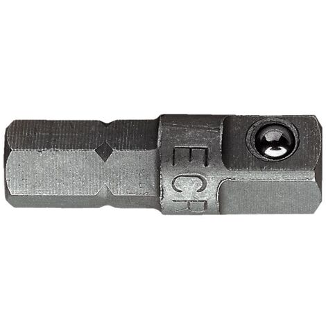 Facom – Adaptateur carré 1/4 pouce – Longueur 25 mm – Compatible douilles série radio – Pour tournevis dynamométriques Micro-Tech