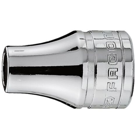 Facom – Douille 3/8'' porte embout à jonc de retenue 1/4'' – Longueur 30 mm – Poids 26 g – Pour démontage fréquent