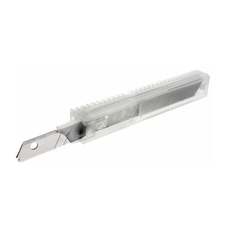 Facom – Lot de 10 lames sécables 9 mm – 12 segments par lame – Pour carton épais, plastique et mousse – Coupe nette et prolongée - S9L10