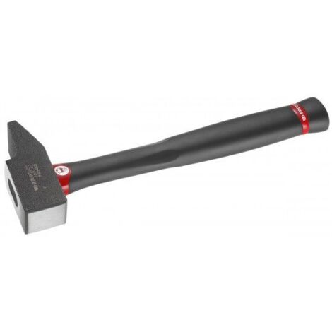 Facom – Marteau d'ingénieur 585g – Tête en acier au carbone – Poignée en graphite – Conception antivibratoire pour frappe précise - 200C32PF