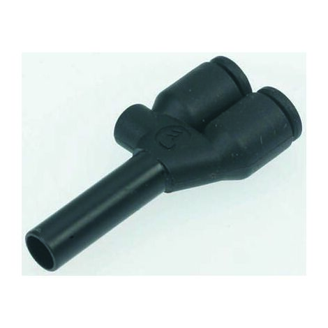 Adaptateur tuyau à tuyau en Y Legris LF3000 vers Enfichable 4 mm Enfichable 4 mm ( Prix pour Paquet de 5 )