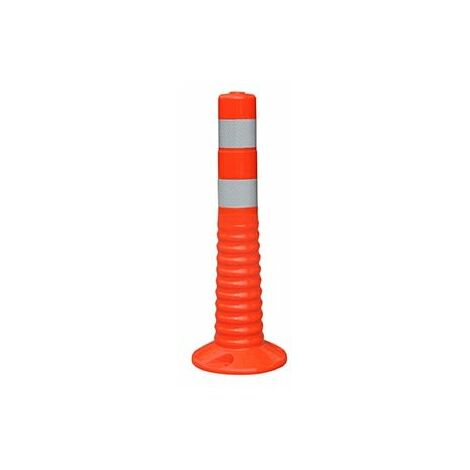 Barrière sécurité RS PRO Orange fluorescent x Haut. 750mm ( Prix pour 1 )