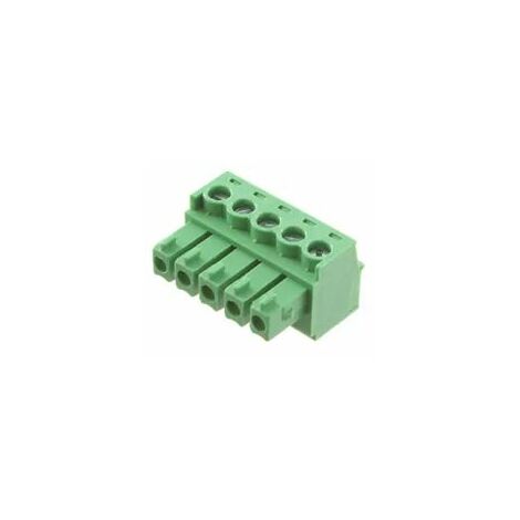Bornier pour CI RS PRO 5 contacts 1 rangée(s) pas de 3.81mm ( Prix pour 1 )