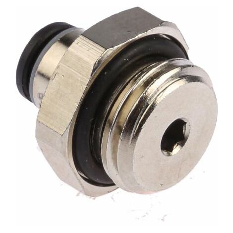 Adaptateur droit fileté Legris LF3000 vers Enfichable 4 mm G 1/4 Mâle ( Prix pour Paquet de 5 )