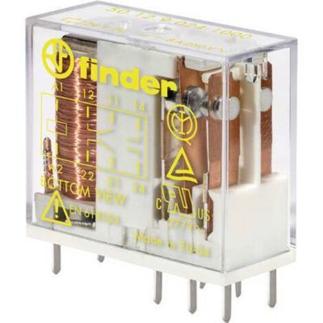 Finder 50.12.9.110.1000 Relais pour circuits imprimés 110 V/DC 8 A 2 inverseurs (RT) 1 pc(s) Y521983 (1/2)