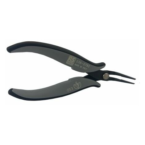 Pince à bec long RS PRO, L. (hors tout) 152 mm, L. (mâchoire) 16mm, 1 pièce(s) ( Prix pour 1 )