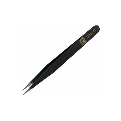 Brucelles de précision RS PRO 3CESD ESD pointe fine en acier austénitique à faible de teneur en carbone, L. 110 mm ( Prix pour 1 )