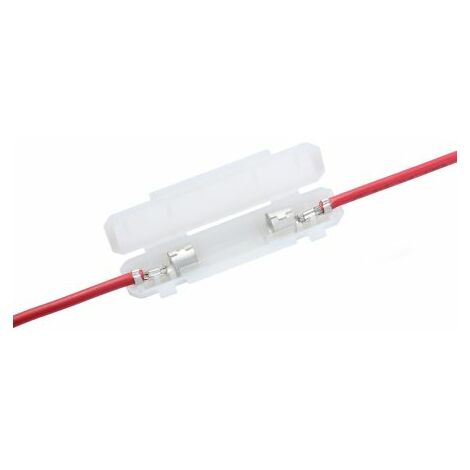 Porte-fusible en ligne RS PRO taille 6.3 x 32mm 15A 500V c.a. / V c.c. ( Prix pour 1 )