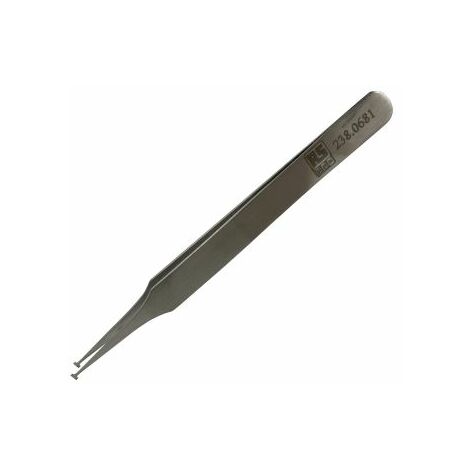 Brucelles de précision RS PRO 104SA pointe Angle en acier austénitique à faible de teneur en carbone, L. 120 mm ( Prix pour 1 )